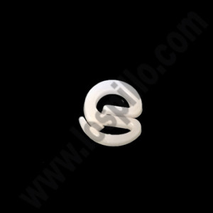 anellino bianco doppia apertura