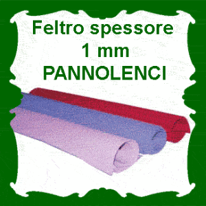 feltro a metro da 1mm