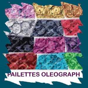 pailettes oleografate