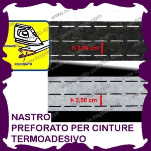 preforato per cinture
