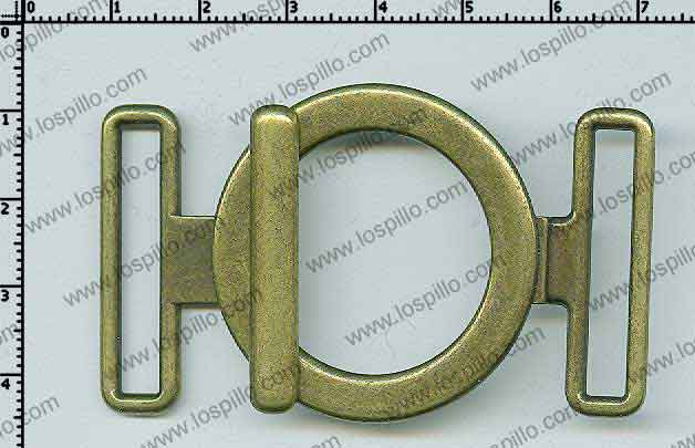 Fibbia A Innesto Due Emme 2M HB/40 Alta Resistenza Per Cinghia 40 Mm